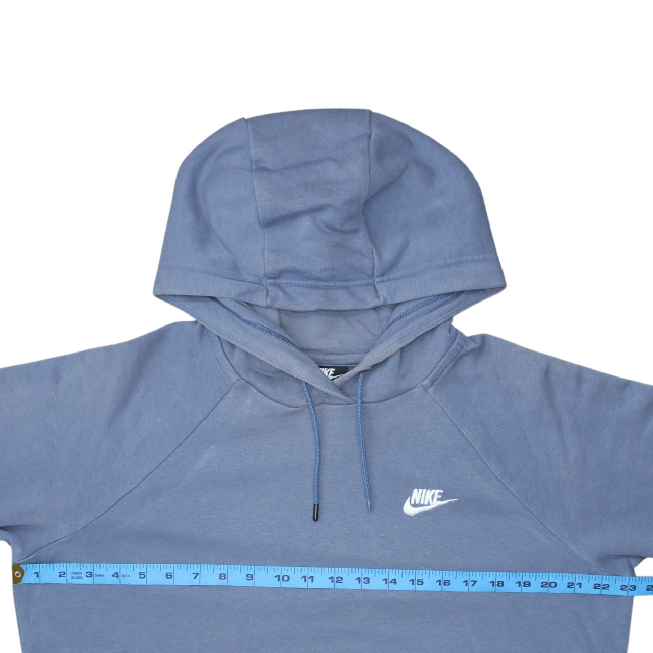 Mens UK Size L Nike Blue Pullover Hoodie
