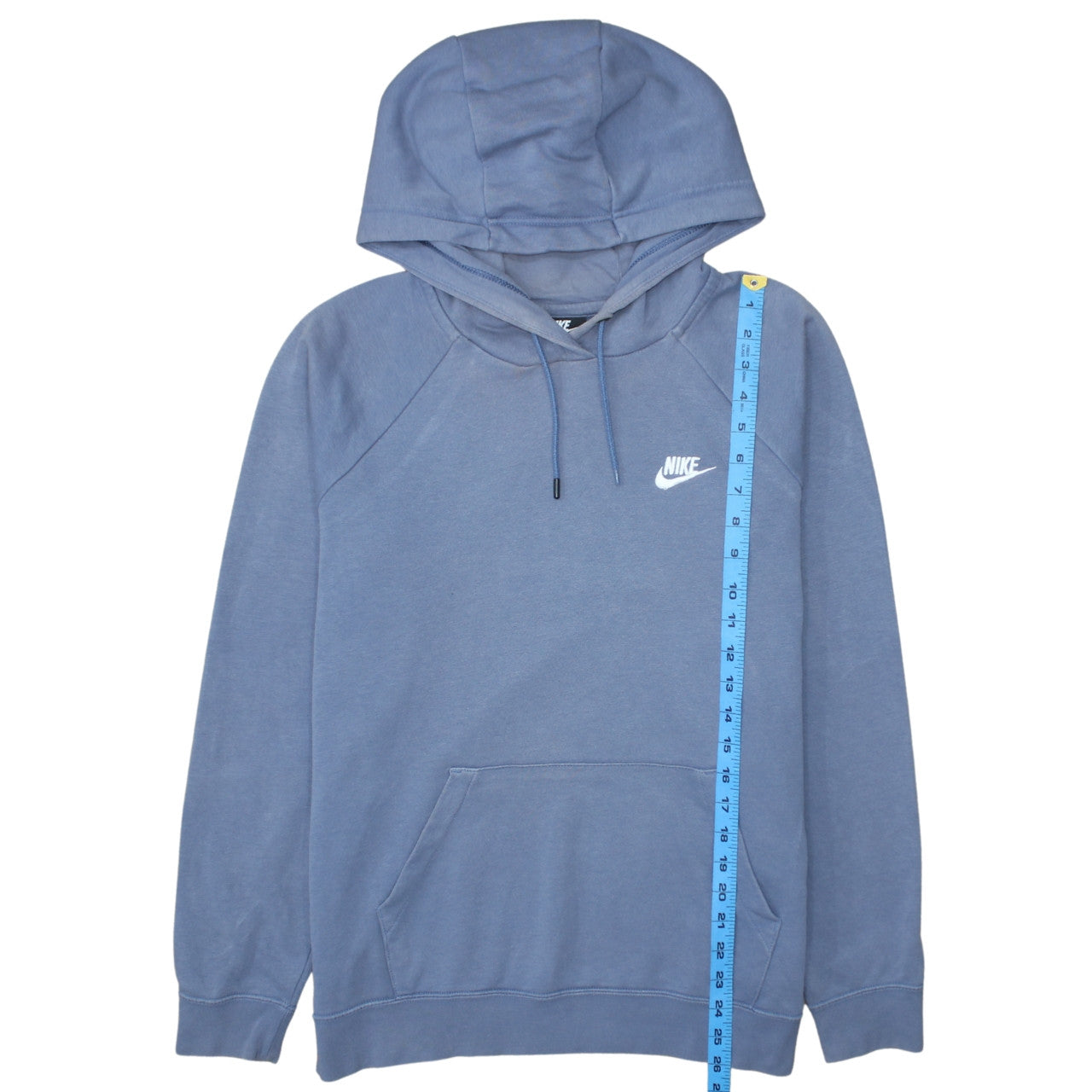 Mens UK Size L Nike Blue Pullover Hoodie