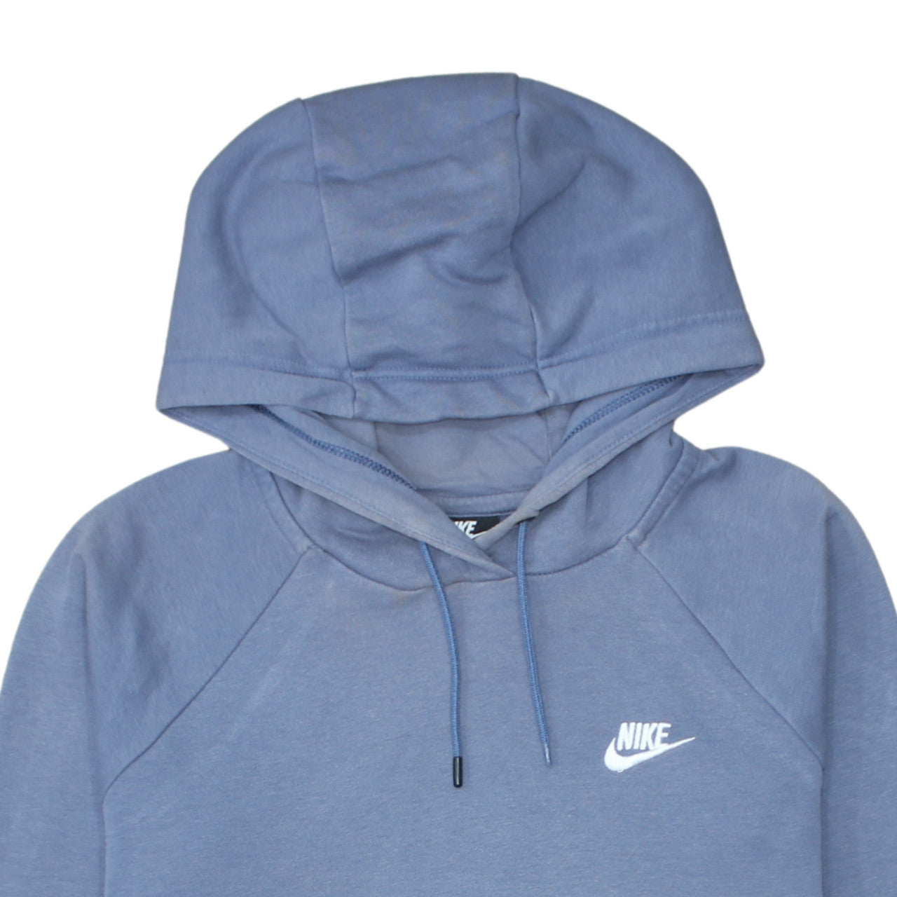 Mens UK Size L Nike Blue Pullover Hoodie