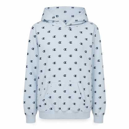 Womens UK Size XS Champion Blue Pullover Hoodie