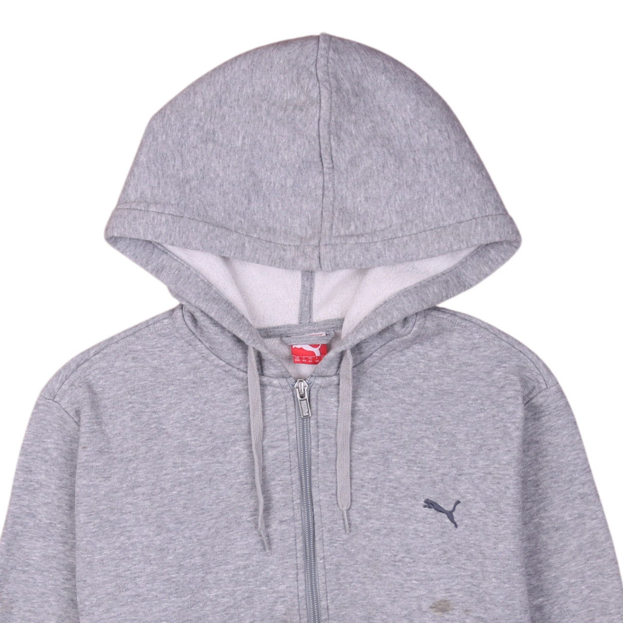 Womens UK Size 18 PUMA Grey Full Zip Hoodie