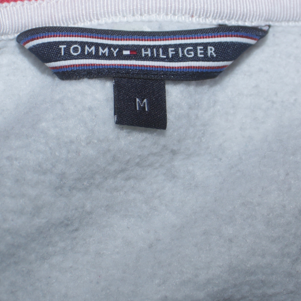 Womens UK Size M Tommy Hilfiger Grey Pullover Sweatshirt