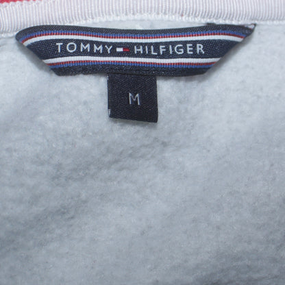 Womens UK Size M Tommy Hilfiger Grey Pullover Sweatshirt