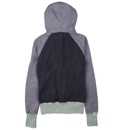 Womens UK Size XS Nike Grey Full Zip Hoodie