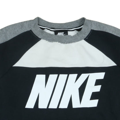 Womens UK Size S Nike Black Pullover Sweatshirt