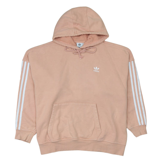 Womens UK Size 10 adidas Pink Pullover Hoodie
