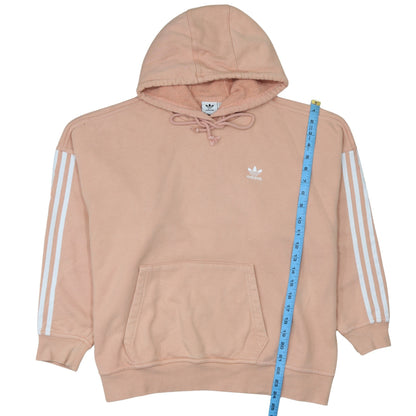 Womens UK Size 10 adidas Pink Pullover Hoodie