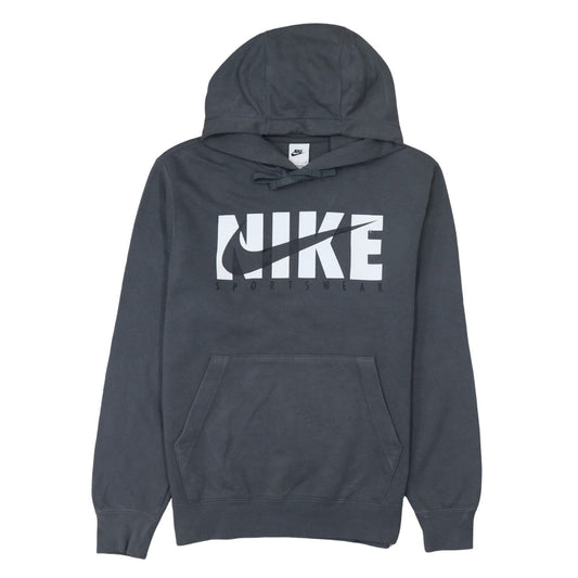 Mens UK Size S Nike Grey Pullover Hoodie