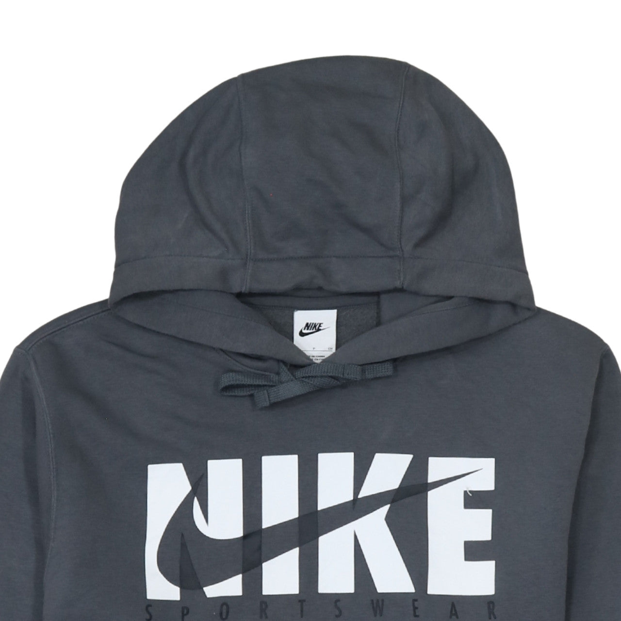 Mens UK Size S Nike Grey Pullover Hoodie
