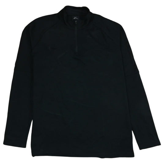 Mens UK Size M Nike Black Pullover Sweatshirt