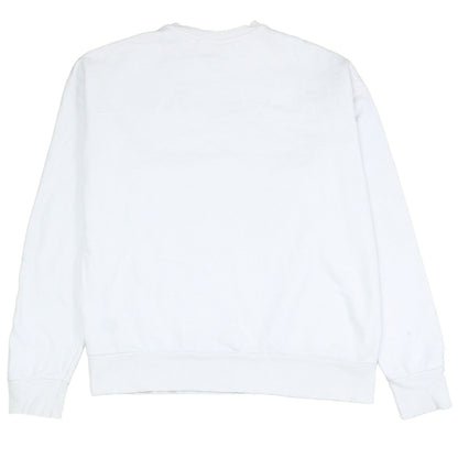 Womens UK Size 2XS Disney White Pullover Sweatshirt