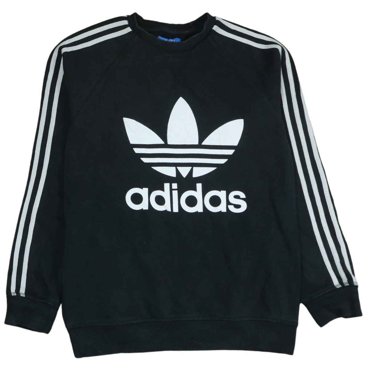 Mens UK Size S adidas Black Pullover Sweatshirt