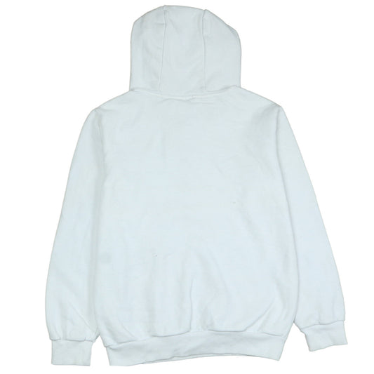 Girls UK Size 11-12 Years adidas White Pullover Hoodie
