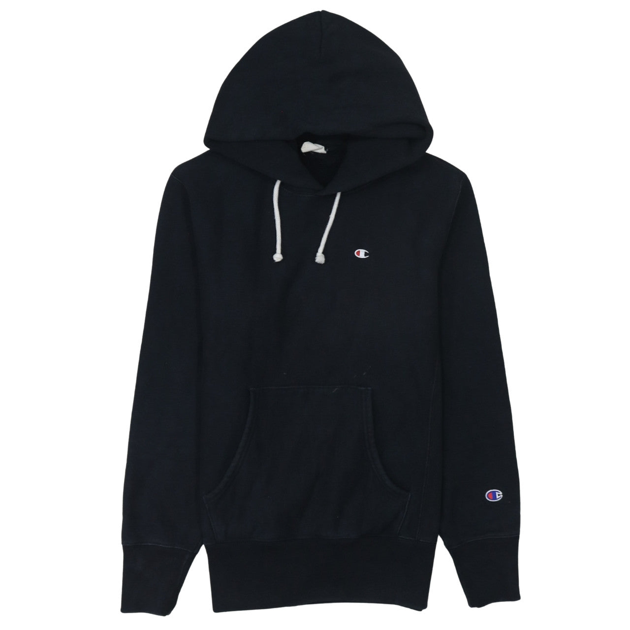 Mens UK Size M Champion Black Pullover Hoodie