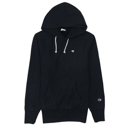 Mens UK Size M Champion Black Pullover Hoodie