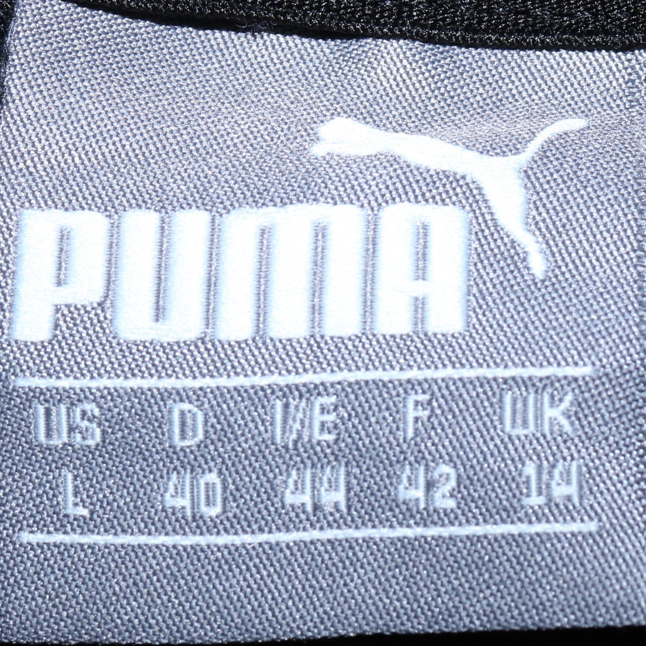 Womens UK Size 14 PUMA Black Full Zip Hoodie