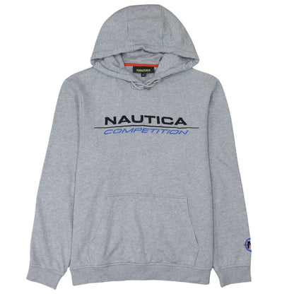 Mens UK Size L Nautica Grey Pullover Hoodie