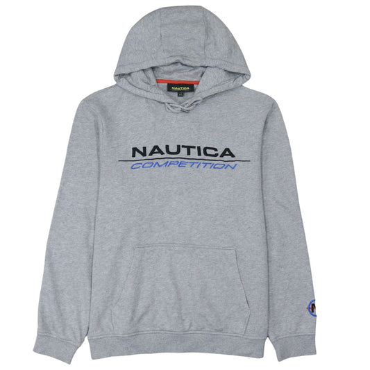Mens UK Size L Nautica Grey Pullover Hoodie