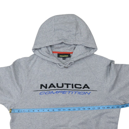 Mens UK Size L Nautica Grey Pullover Hoodie