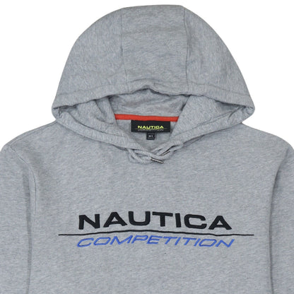 Mens UK Size L Nautica Grey Pullover Hoodie