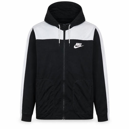 Mens UK Size XL Nike Black Full Zip Hoodie