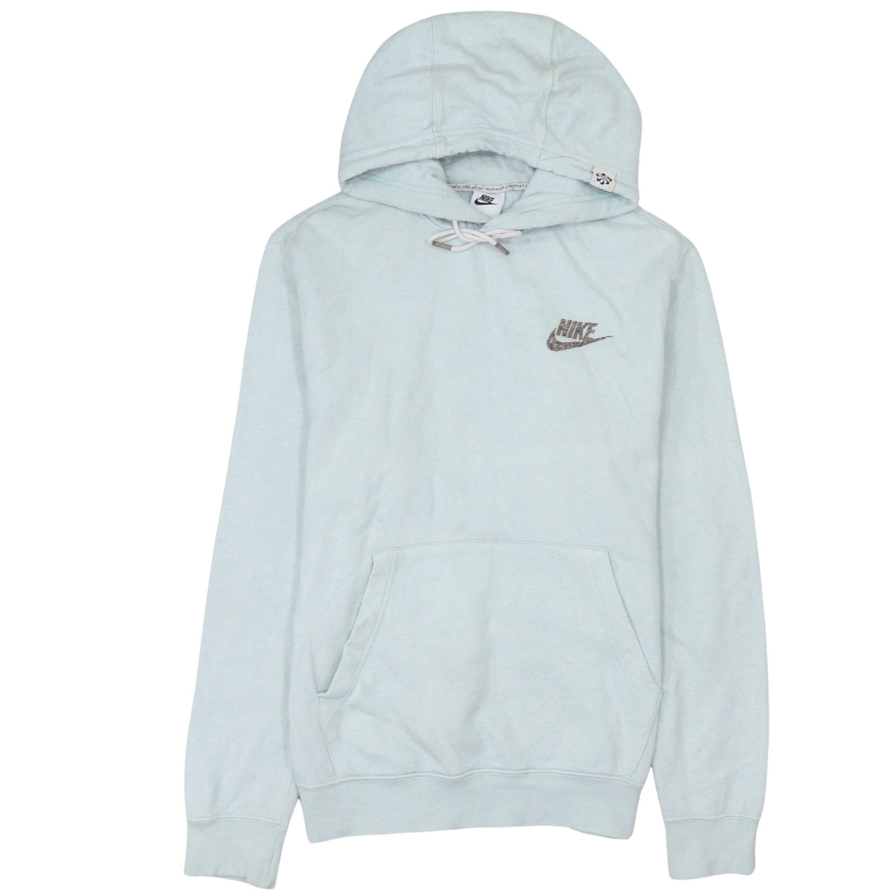 Womens UK Size S Nike Blue Pullover Hoodie