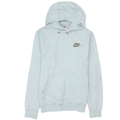 Womens UK Size S Nike Blue Pullover Hoodie