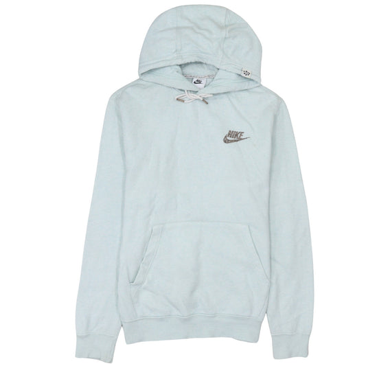 Womens UK Size S Nike Blue Pullover Hoodie