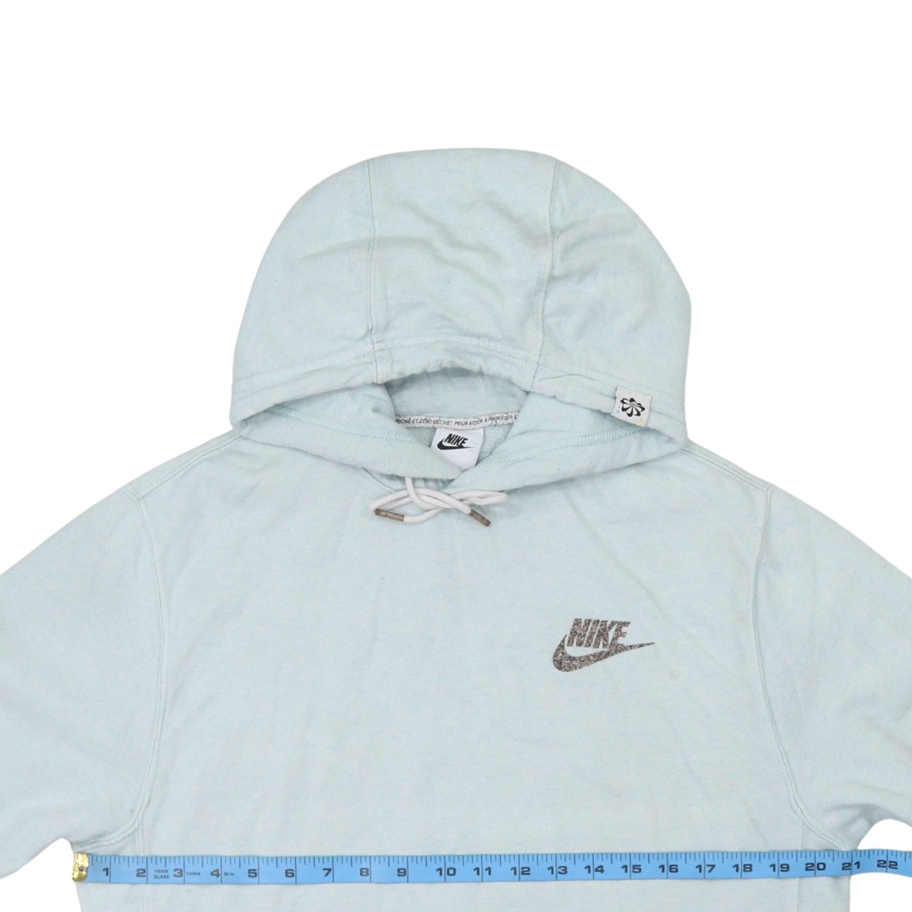 Womens UK Size S Nike Blue Pullover Hoodie