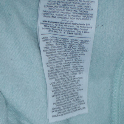 Womens UK Size S Nike Blue Pullover Hoodie