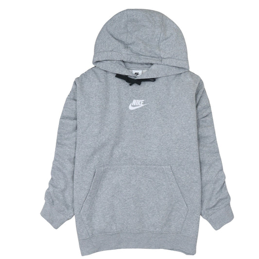 Womens UK Size M Nike Grey Pullover Hoodie