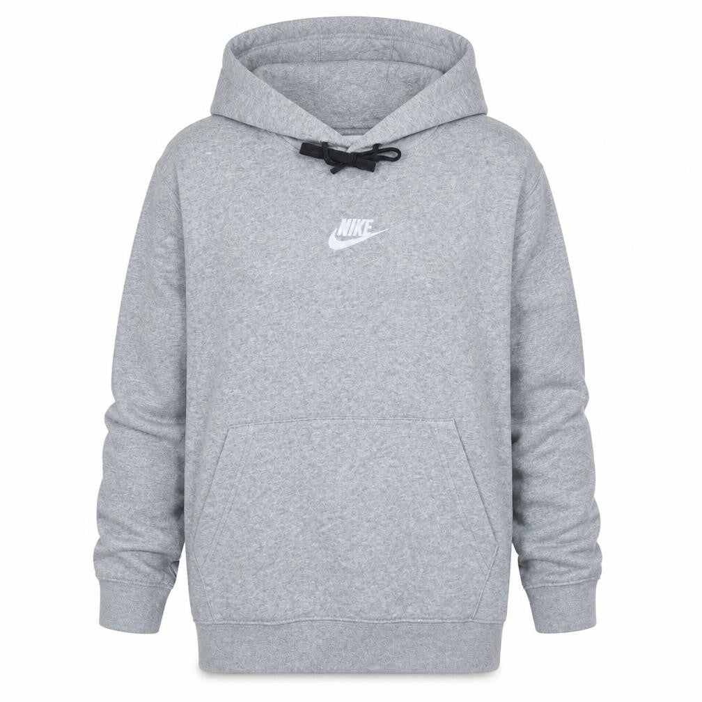 Womens UK Size M Nike Grey Pullover Hoodie
