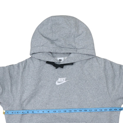 Womens UK Size M Nike Grey Pullover Hoodie