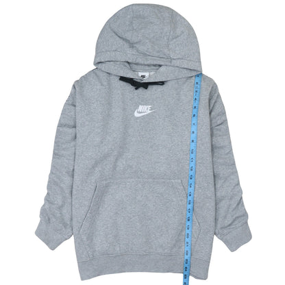 Womens UK Size M Nike Grey Pullover Hoodie