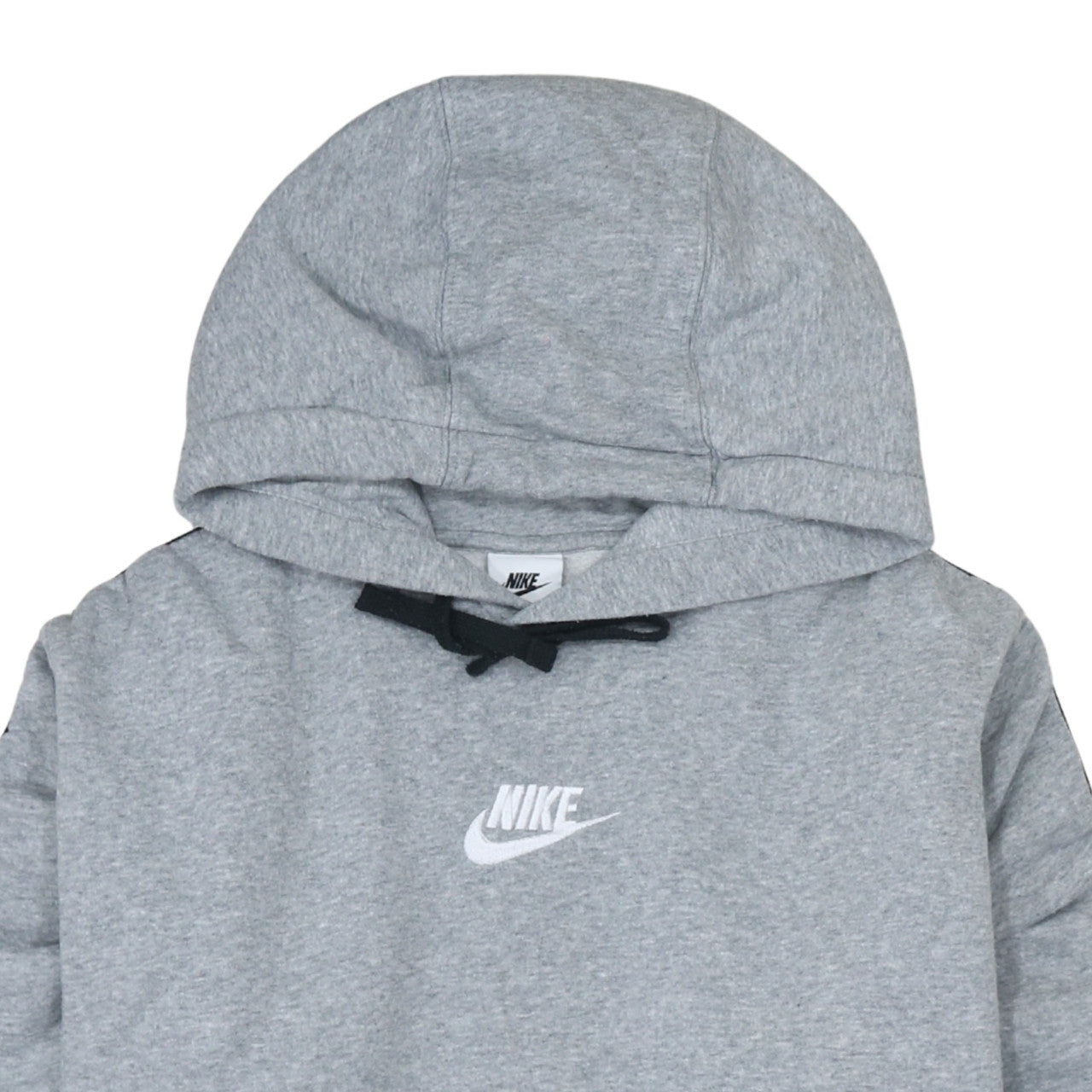 Womens UK Size M Nike Grey Pullover Hoodie