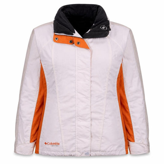 Womens UK Size S Columbia White Ski Jacket