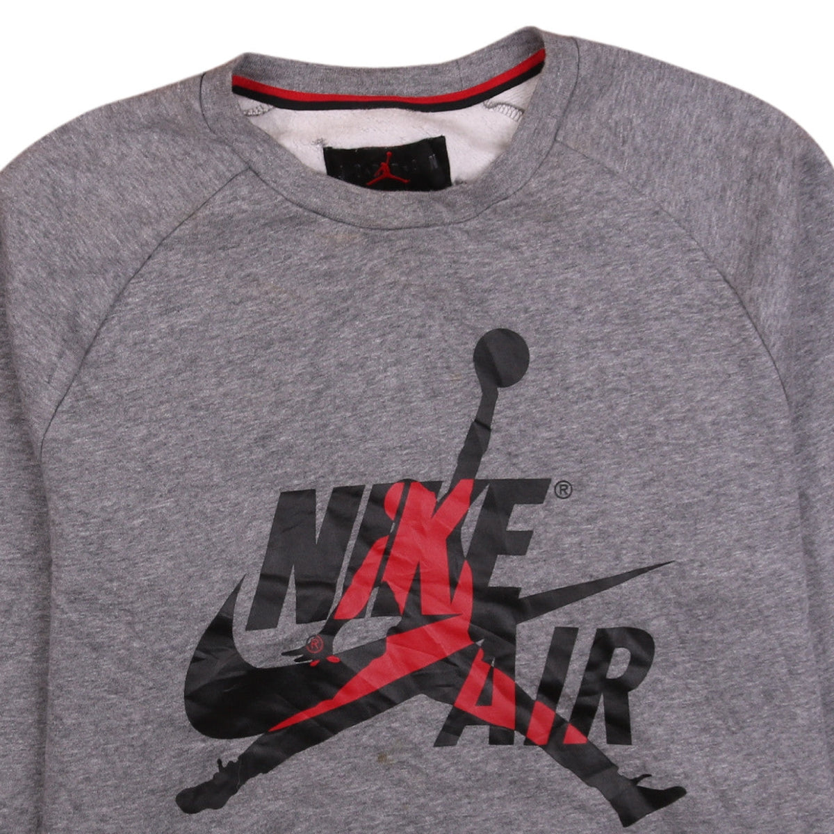 Mens UK Size M Nike Grey Pullover Sweatshirt