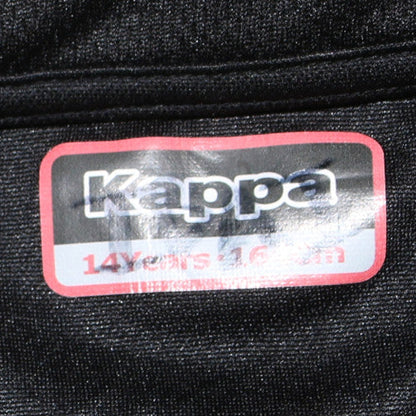 Kappa Boys Black 14 Years 1/4 Zip Sweatshirt Club Portugalete Top