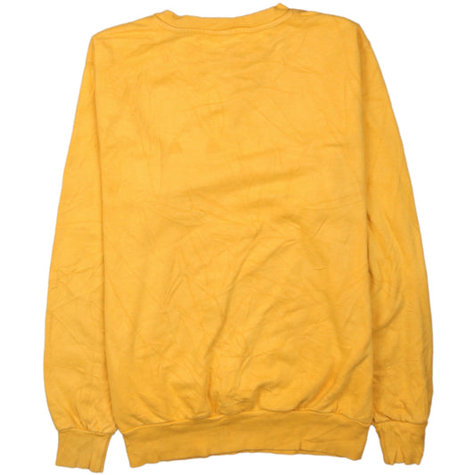Womens UK Size 8 ellesse Yellow Pullover Sweatshirt