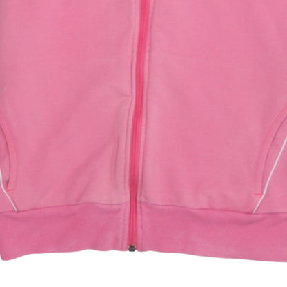 Nike Girls Pink Full Zip Hoodie Sweatshirt Medium UK 12-14 Dri-FIT