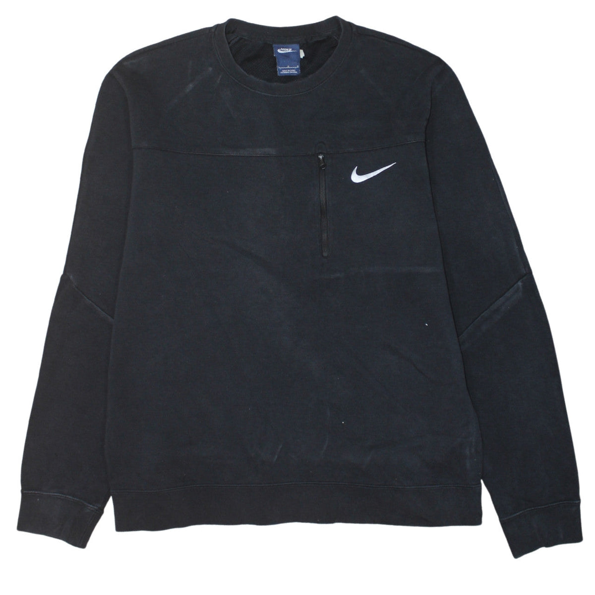 Mens UK Size L Nike Black Pullover Sweatshirt
