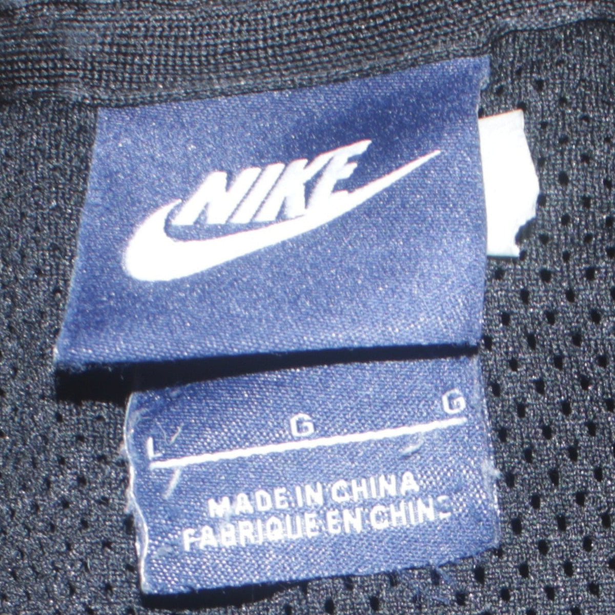 Mens UK Size L Nike Black Pullover Sweatshirt