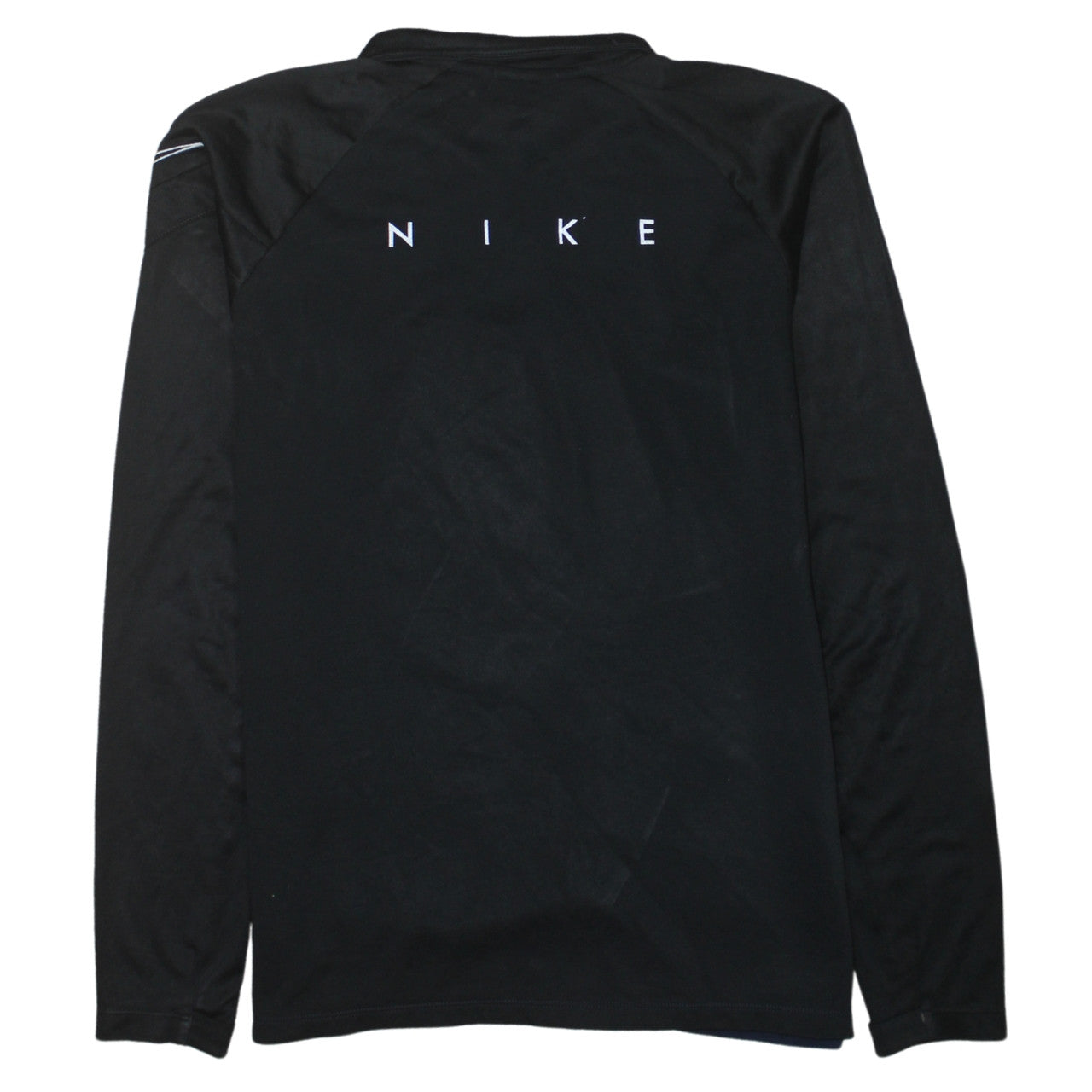 Mens UK Size S Nike Blue 1/2 Zip Sweatshirt
