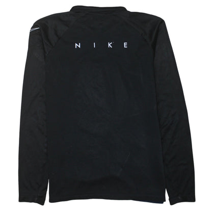 Mens UK Size S Nike Blue 1/2 Zip Sweatshirt