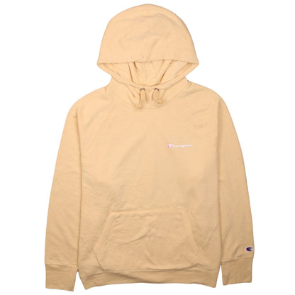 Womens UK Size 2XL Champion Beige Pullover Hoodie