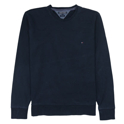 Mens UK Size 2XL Tommy Hilfiger Blue Pullover Sweatshirt