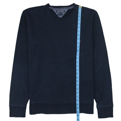 Mens UK Size 2XL Tommy Hilfiger Blue Pullover Sweatshirt