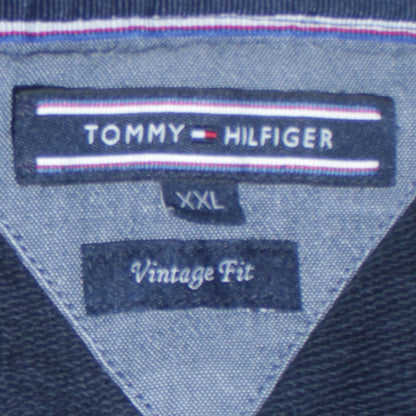 Mens UK Size 2XL Tommy Hilfiger Blue Pullover Sweatshirt