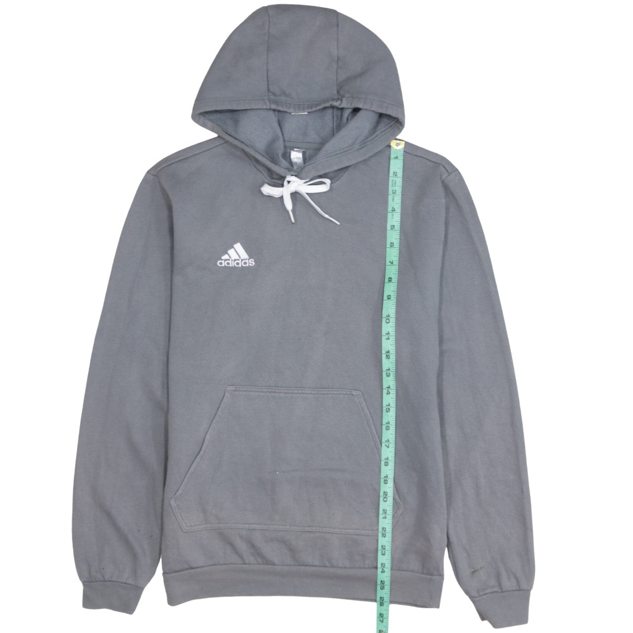 Mens UK Size S adidas Grey Pullover Hoodie