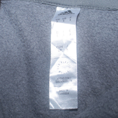 Mens UK Size S adidas Grey Pullover Hoodie